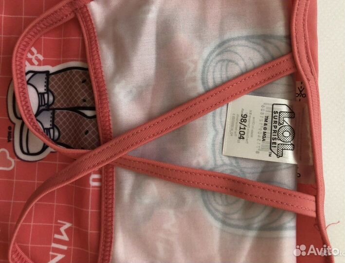 Новый купальник на девочку кукла Лол 98-104