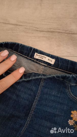 Джинсы sisney для девочки 86