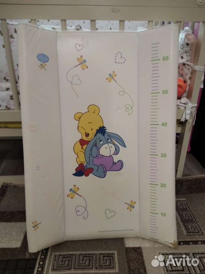 Пеленальная доска на кроватку