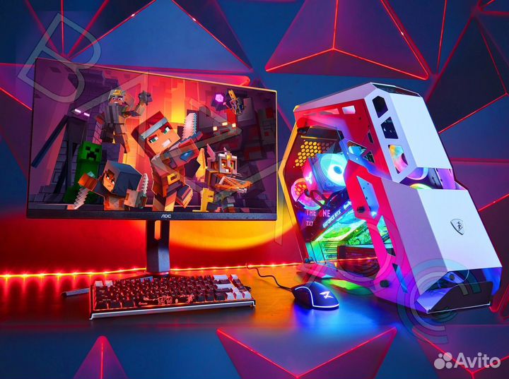 Новый игровой пк Ryzen 5 2600 / RTX 4070 Ti Super