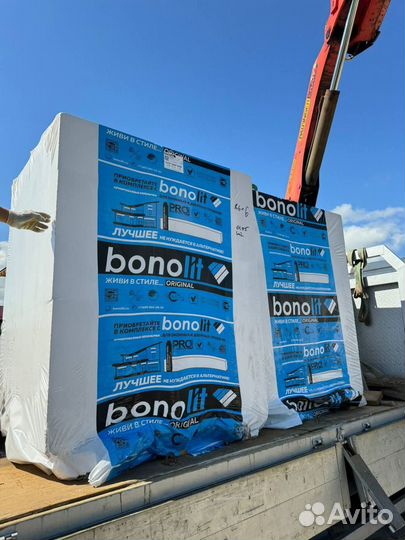 Газобетонные блоки с завода Бонолит