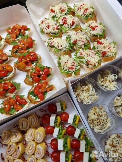 Фуршет кейтеринг праздник еда на дом