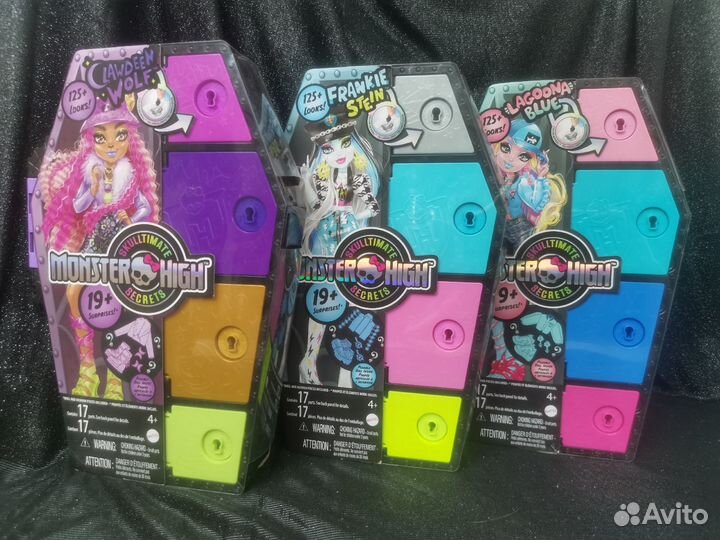 Monster High Skulltimate Secrets Frankie Lagoona C