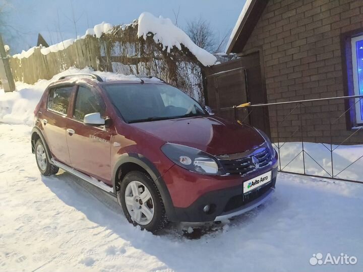 Renault Sandero Stepway 1.6 МТ, 2012, 100 000 км