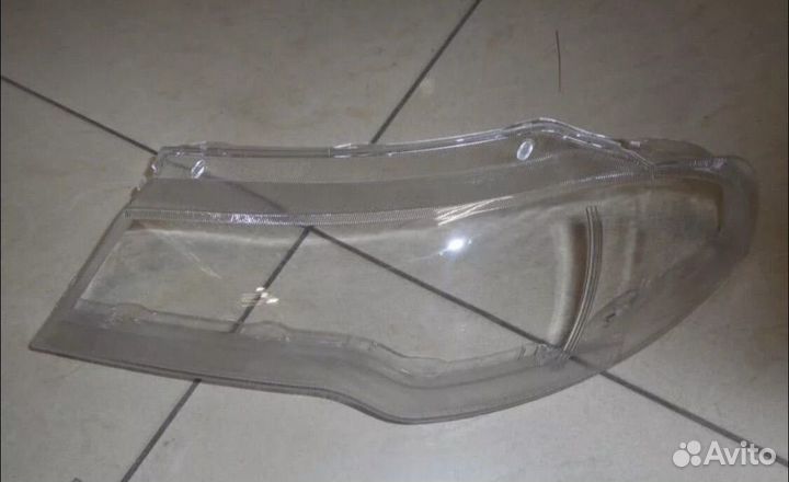 Стекло на фару Daewoo Nexia N150/левое/ (L)
