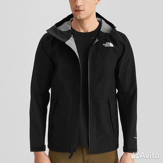 THE north face Windbreaker Jackets Men Black (S)(18)