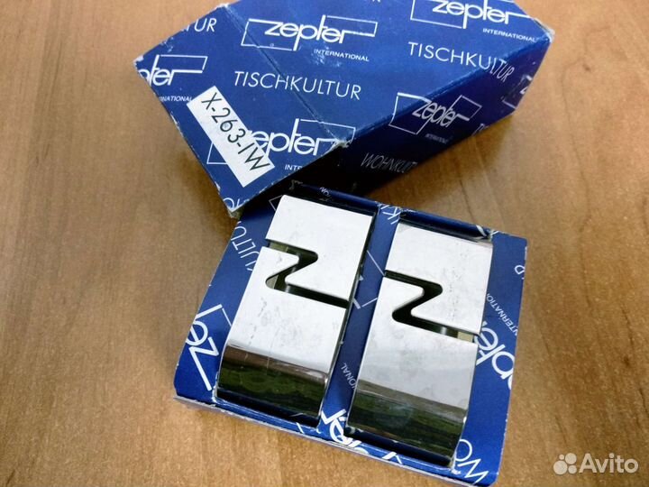 Zepter кольца для салфеток, открывалка, сталь