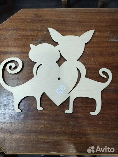 Деревянная заготовка под часы