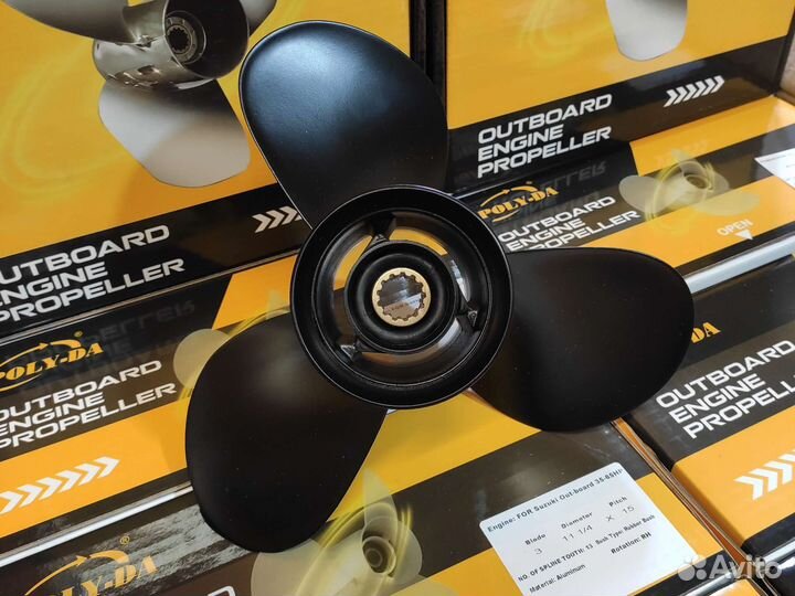 Гребной винт Suzuki 40-60; 3x11-1/4x15