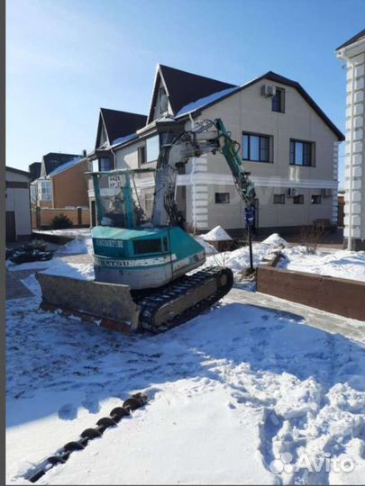 Услуги мини экскаватора Бурение Земленные работа