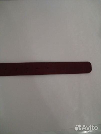 Ремень женский кожаный шириной 3 см