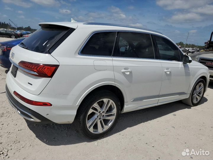 Audi Q7 Premium 3.0L 2020 белая в разборе