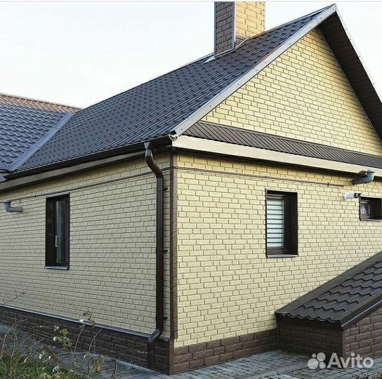 Сайдинг Стоун Хаус Кирпич от U-Plast