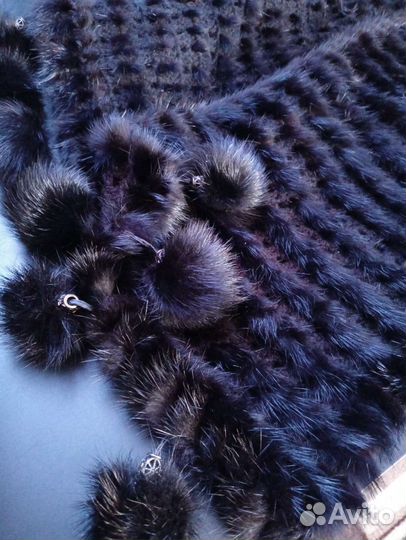 Шарф норковый