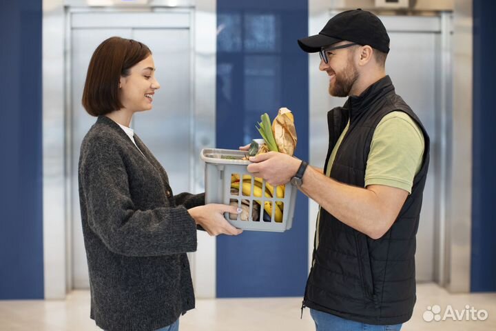 Подработка пешим курьером