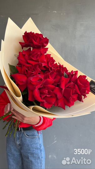 Крупные розы Казань