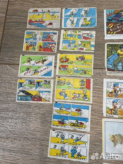 Вкладыши от жвачки турбо