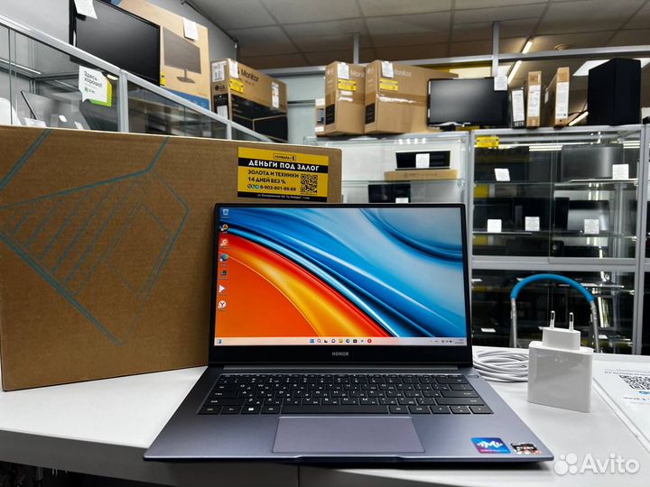 Новый honor MagicBook 14 AMD Ryzen 5/ SSD 512Gb