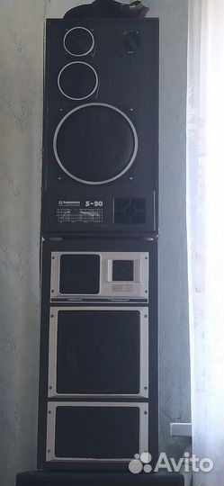 Колонки radiotehnika s90 в комплектом с 90ас-001