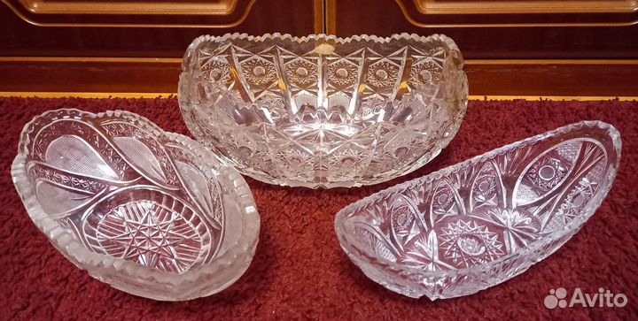 Хрусталь Богемия набором