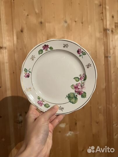 Тарелки дулево 3 штуки