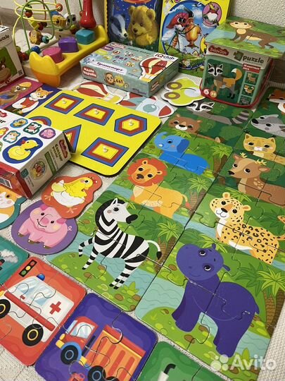 Развивающие игрушки пакетом
