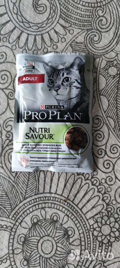 Влажный корм для кошек pro plan