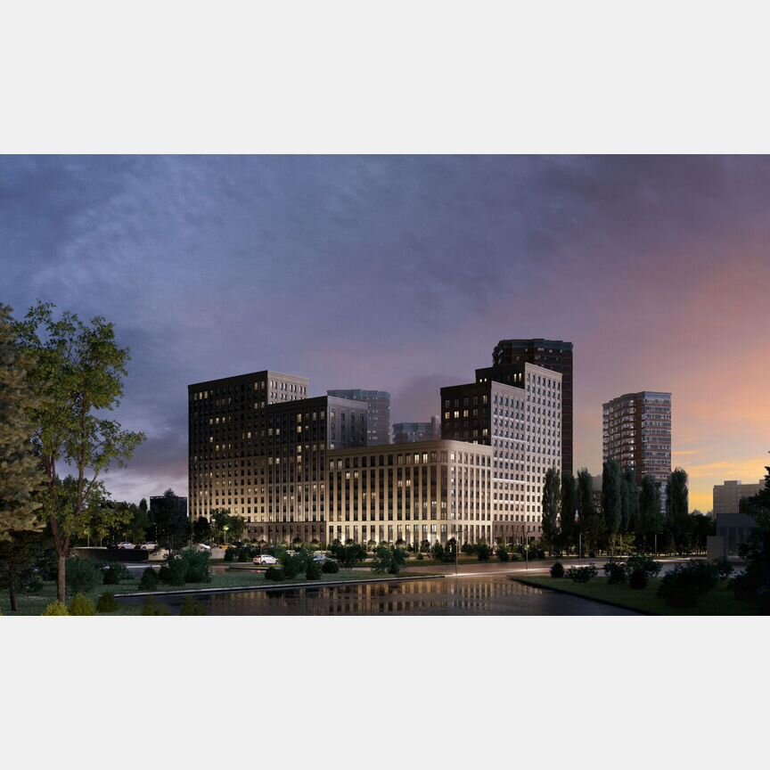 3-к. квартира, 86,4 м², 2/17 эт.