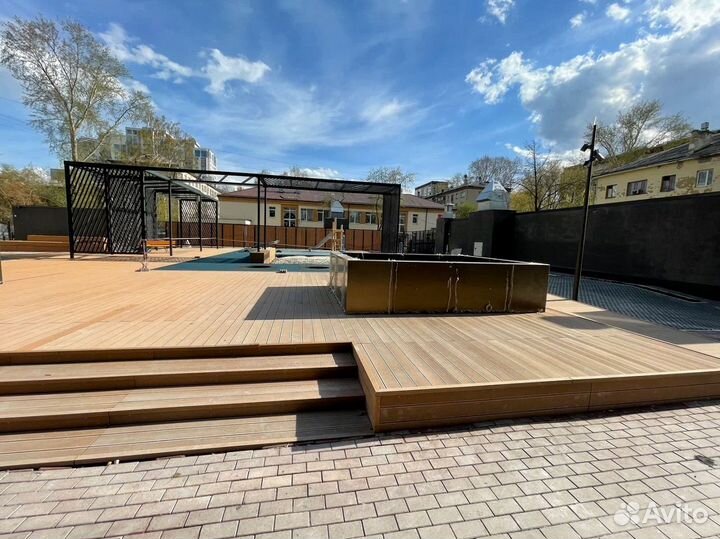 Террасная доска дпк / Террасная доска из дпк