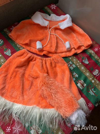 Костюм новогодний(лисичка)