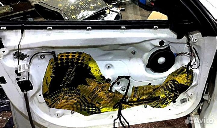 Шумоизоляция багажника премиум