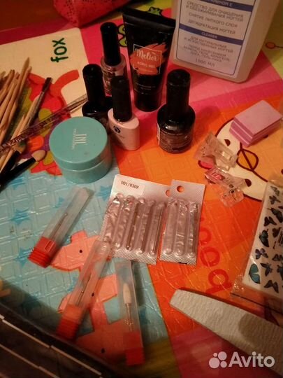 Набор для маникюра и наращивания ногтей