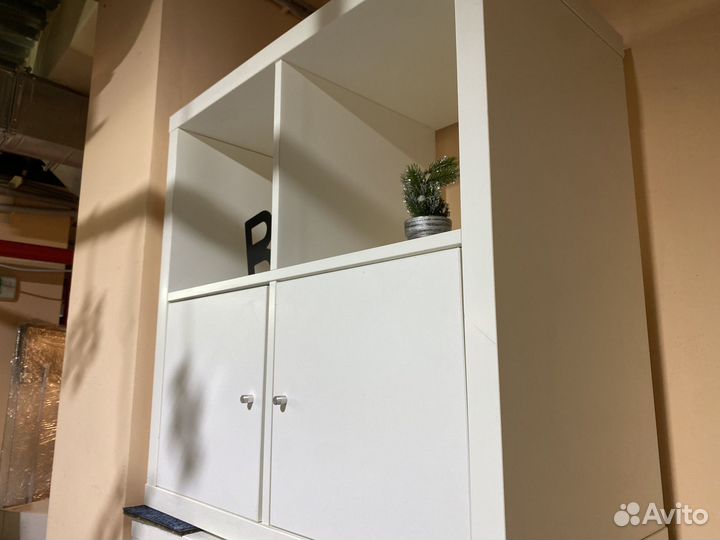 Стеллаж IKEA каллак 4 ячейки