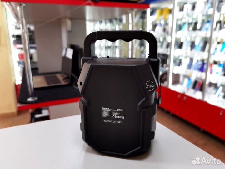 Bluetooth колонка Telefunken с подсветкой (эшп)