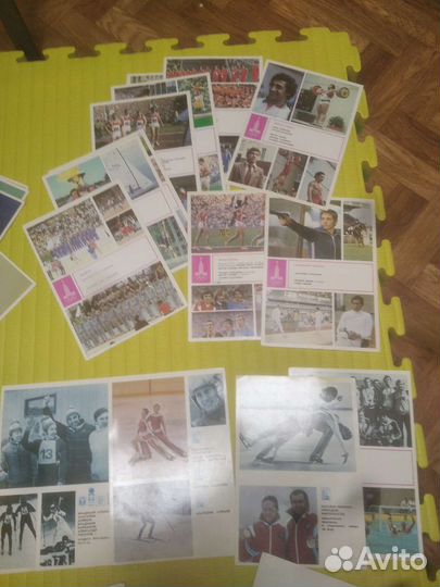 Открытки из наборов СССР