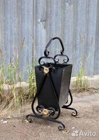 Уличная урна Кованое сердце