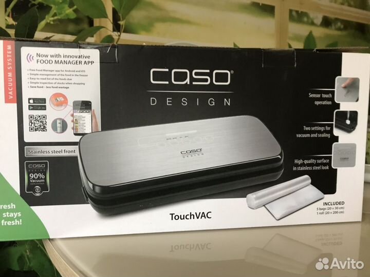 Ваккуумизатор caso touch vac