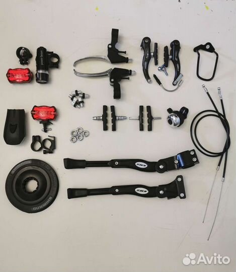 Запчасти для велосипедов-ось каретка переключатель