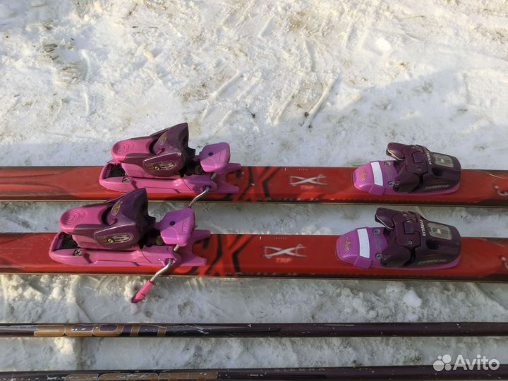Горные лыжи с ботинкамт