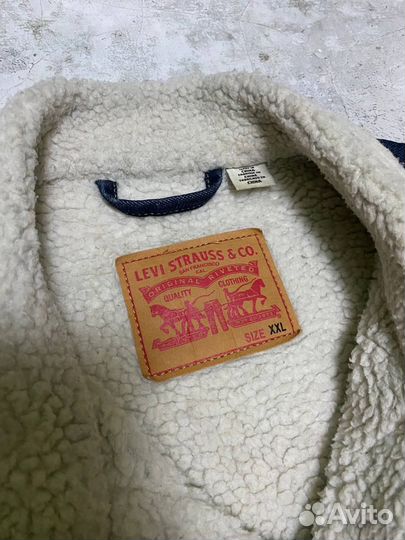 Шерпа джинсовая Levis