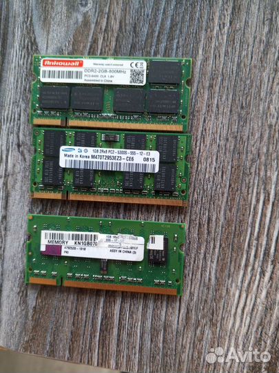 Оперативная память ddr2 для ноутбука