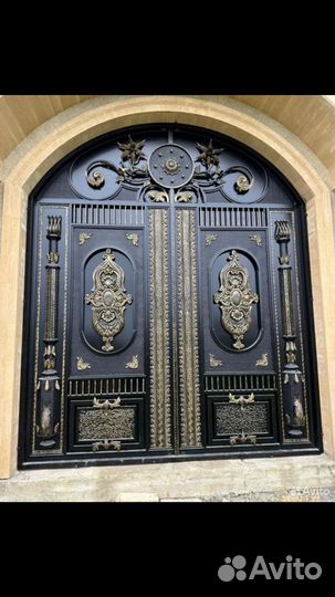 Кованые ворота под ключ с установкой g-3618