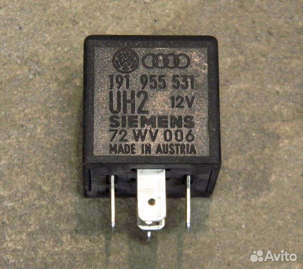 Реле стеклоочистителя 19 VW Passat B3