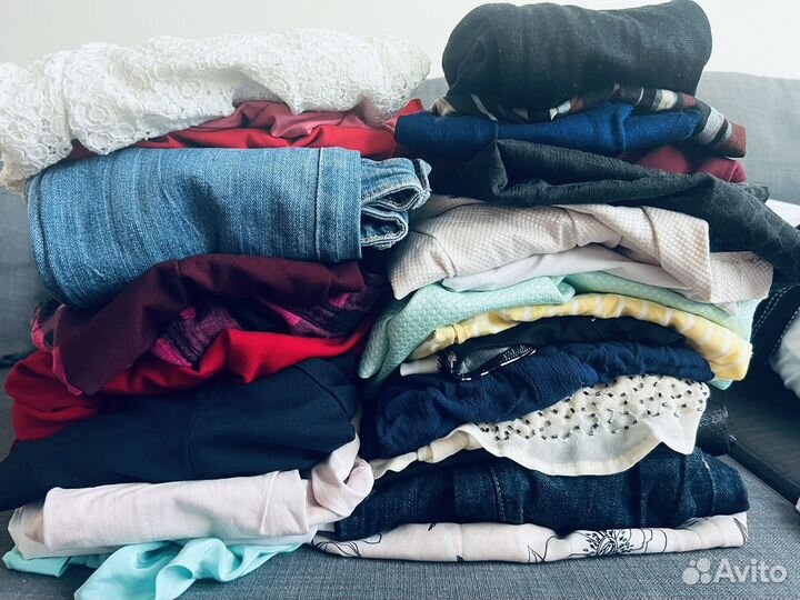 Одежда пакетом размер s-m 25 вещей