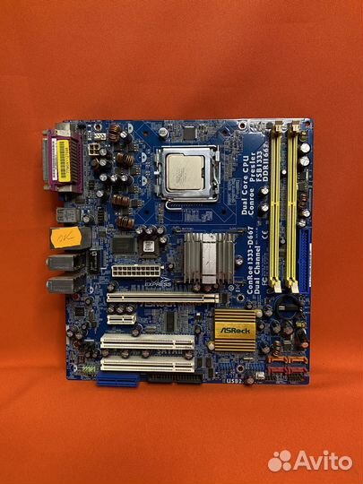 Материнская плата Asrock Conroe1333-D667 на Lga775