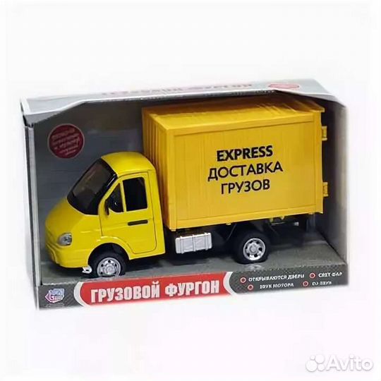 Машинка Газель музыкальная