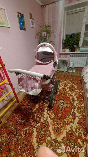 Коляска Вallila 2 в 1 с большими колесами