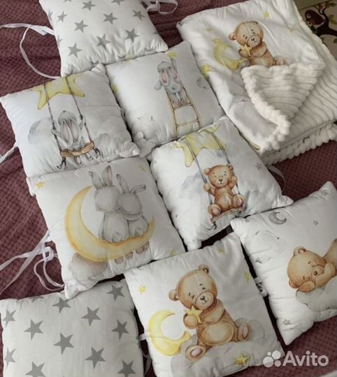 Бортики и одеяло