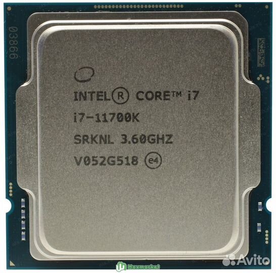 Процессор Intel Core i7-11700K, BOX