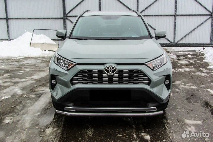 Защита переднего бампера d57 toyota RAV-4 (2019+)